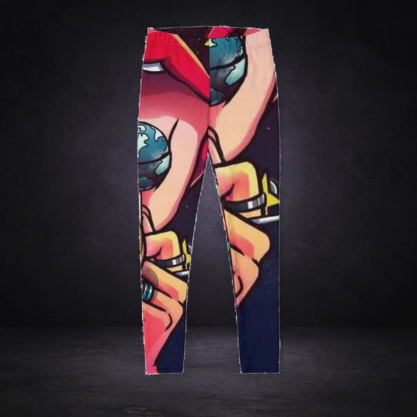 Lolipop Print Leggings