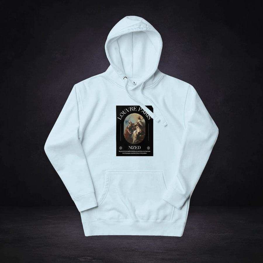 Louvre Paris Graphic Hoodie Design 2