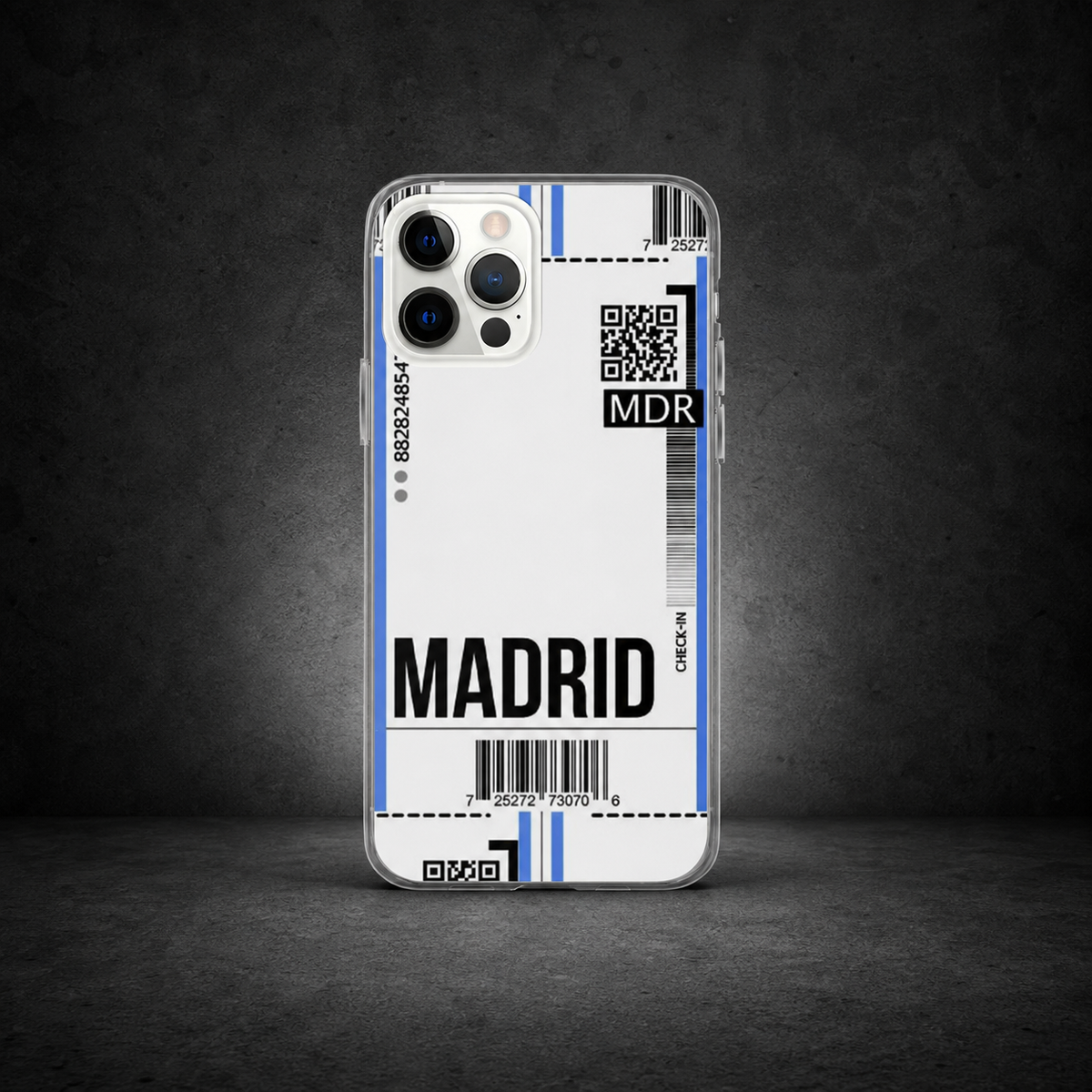 Madrid iPhone Handyhülle – dunkles NiZED Kollektionscover
