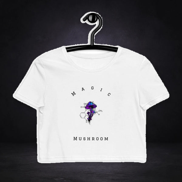 Magic Mushroom Vibes Crop Top