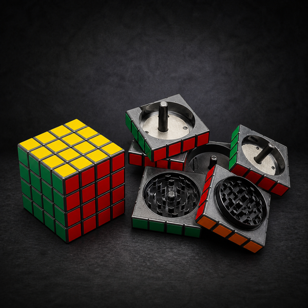 Magnetic 4-layer grinder