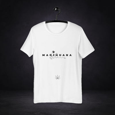 Marihuana Pulse Graphic T-Shirt