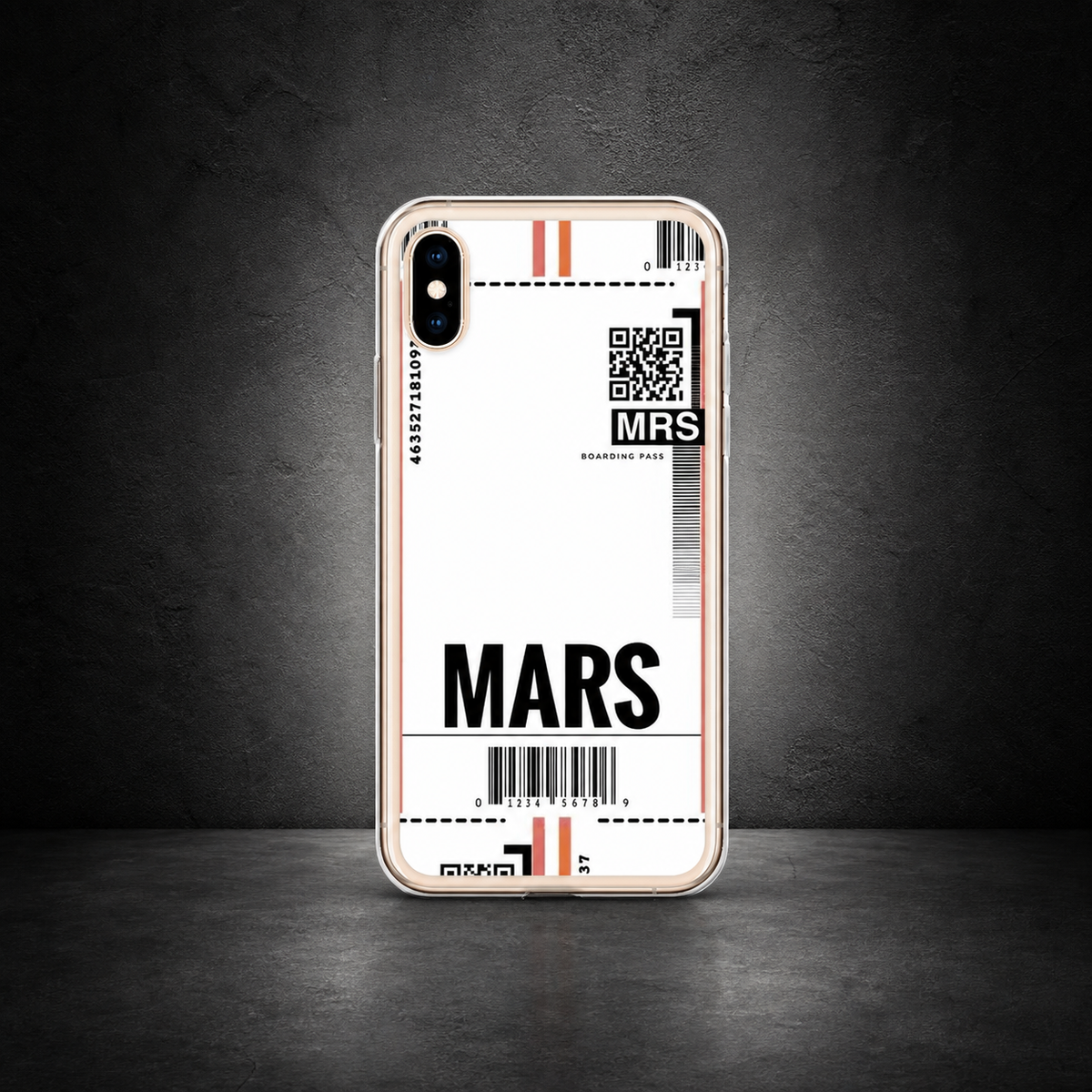Mars iPhone Handyhülle – dunkles NiZED Kollektionscover