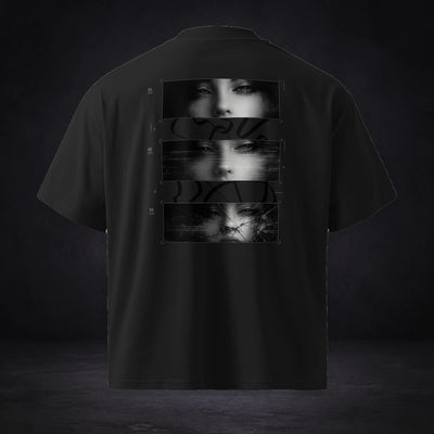 MIRROR CHECK Oversized T-Shirt