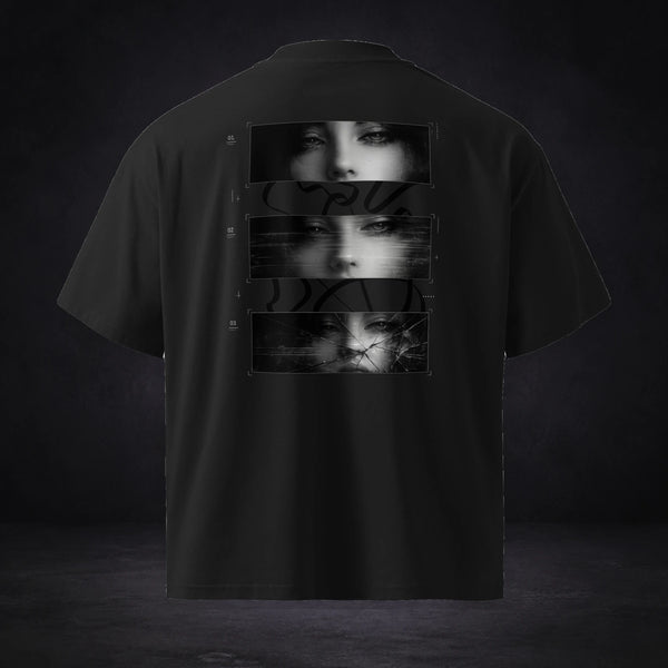 MIRROR CHECK Oversized T-Shirt