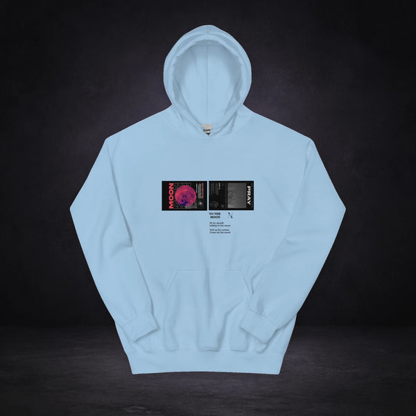 To the moon hoodie