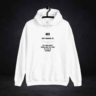 HI MY NAME IS X Hoodie