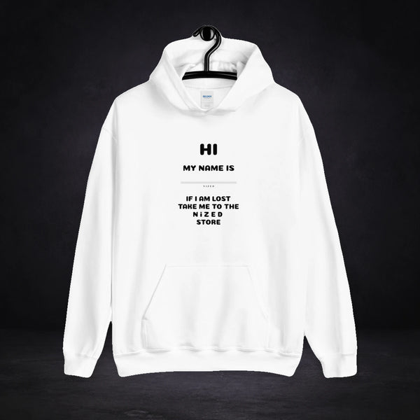 HI MY NAME IS X Hoodie