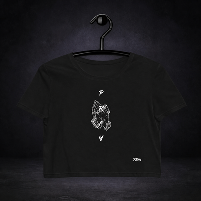 Pray Graphic Crop Top