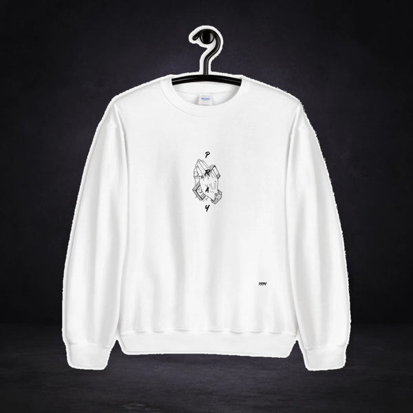 Pray Graphic Sweater Design 2
