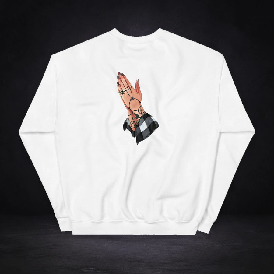 Pray Graphic Sweater