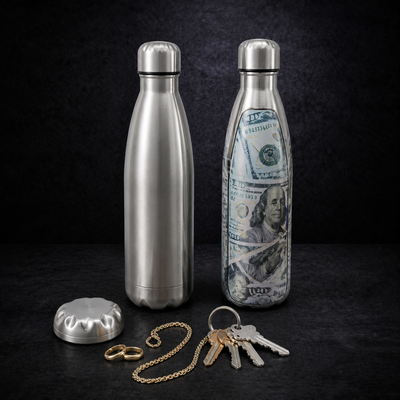 Private Money Box – Drink Bottle Style Hideaway Box