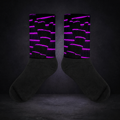 Purple Vais Socken