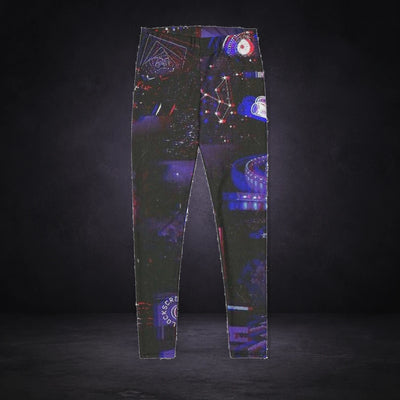 Purple Verses Leggings