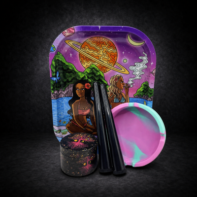 5-piece Smoking Kit – Grinder &amp; Accessories
