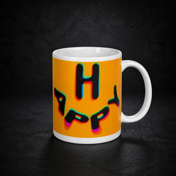 Happy Tasse – neutrales dunkles NiZED Kollektionscover