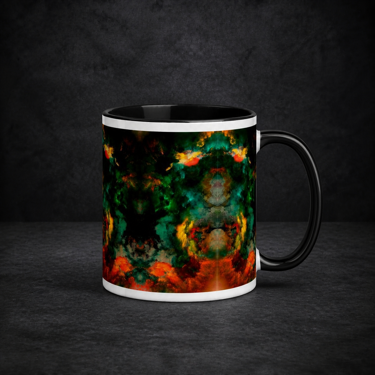 Jungle Tasse – neutrales dunkles NiZED Kollektionscover