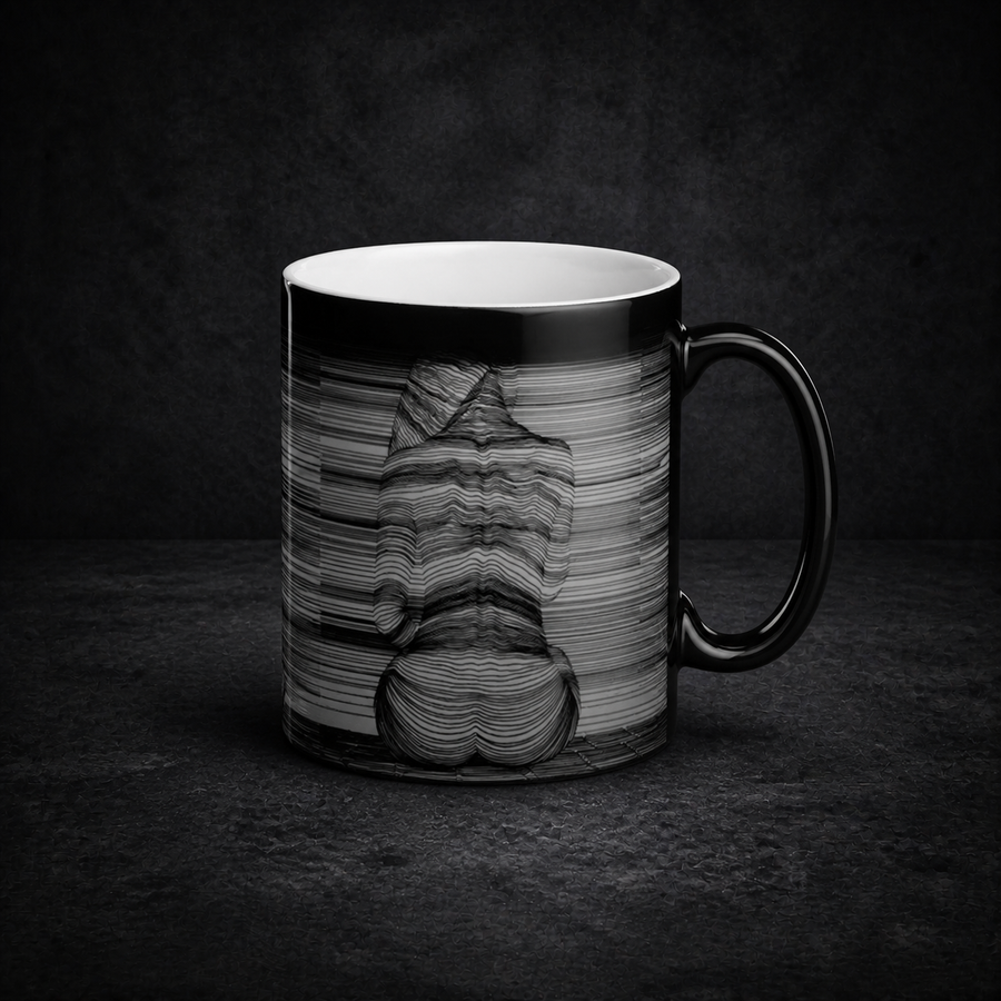 Distorted Girl Thermo Tasse