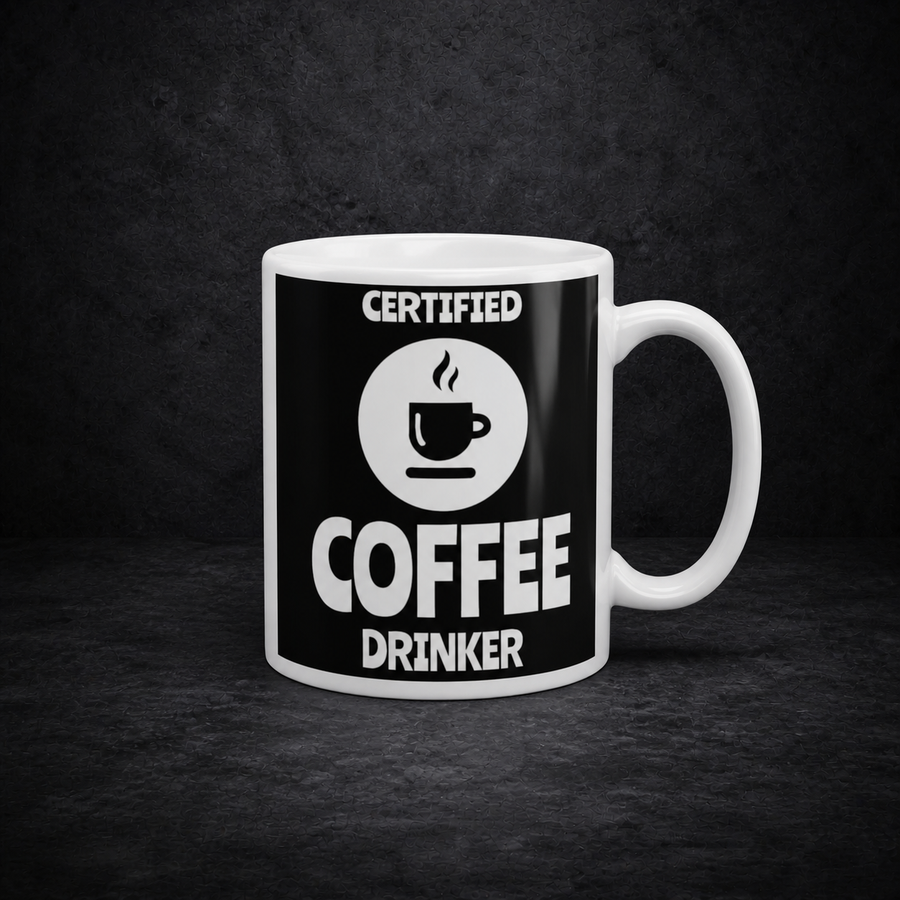 Certified Coffee drinker - mug