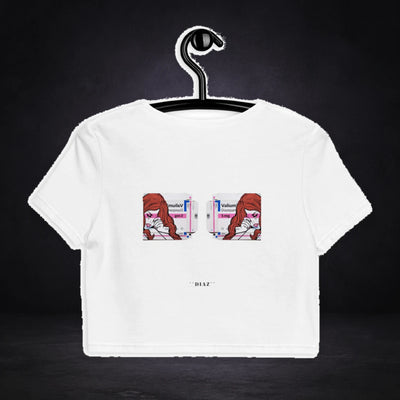 Valium Diazepam Crop Top