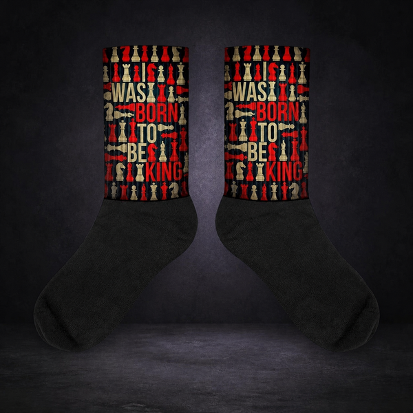 Was Born with a Vision Socken