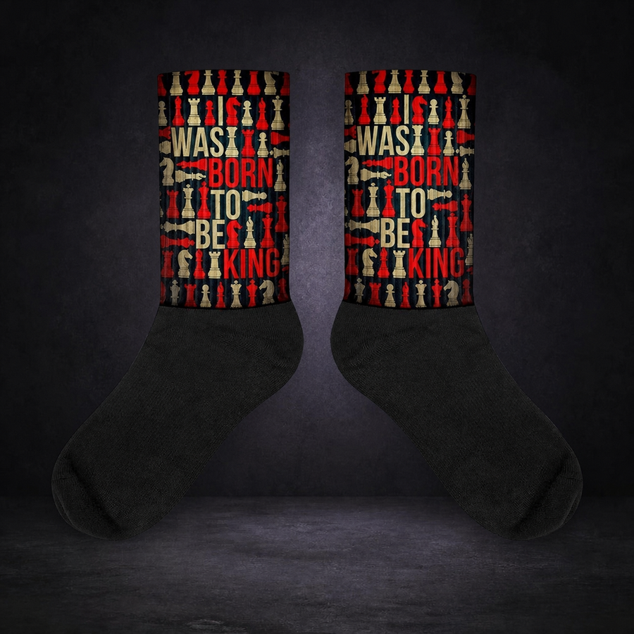 Was Born with a Vision Socken