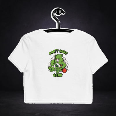 Weed Bear Crop Top