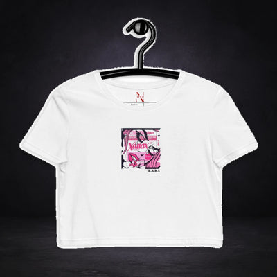 Xanax Vintage Bars Crop Top