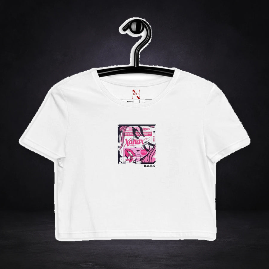 Xanax Vintage Bars Crop Top