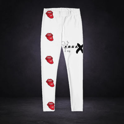 Xanax Print Leggings - Festival Leggings