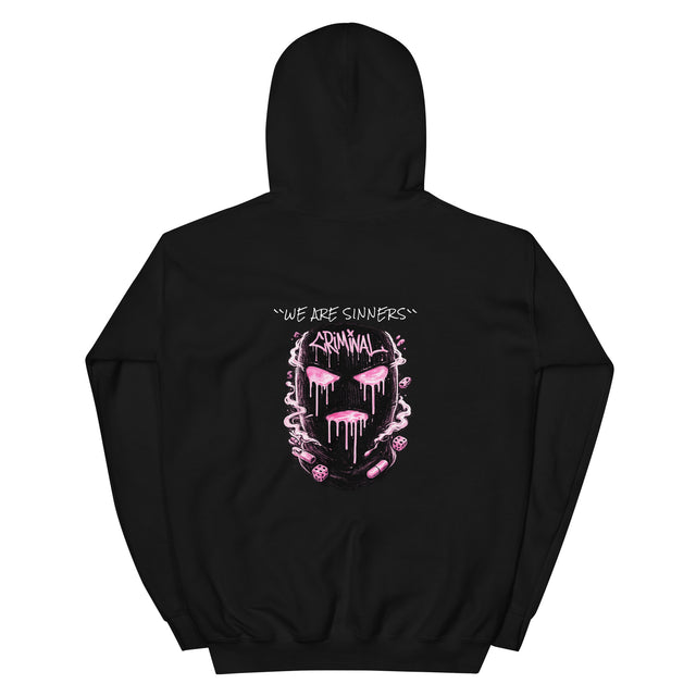 We Are Sinners Hoodie von NiZED als Streetwear Hoodie, Rave Hoodie und provokantes Outfit