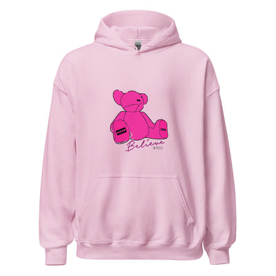 Belive in Peace Hoodie – Light Pink