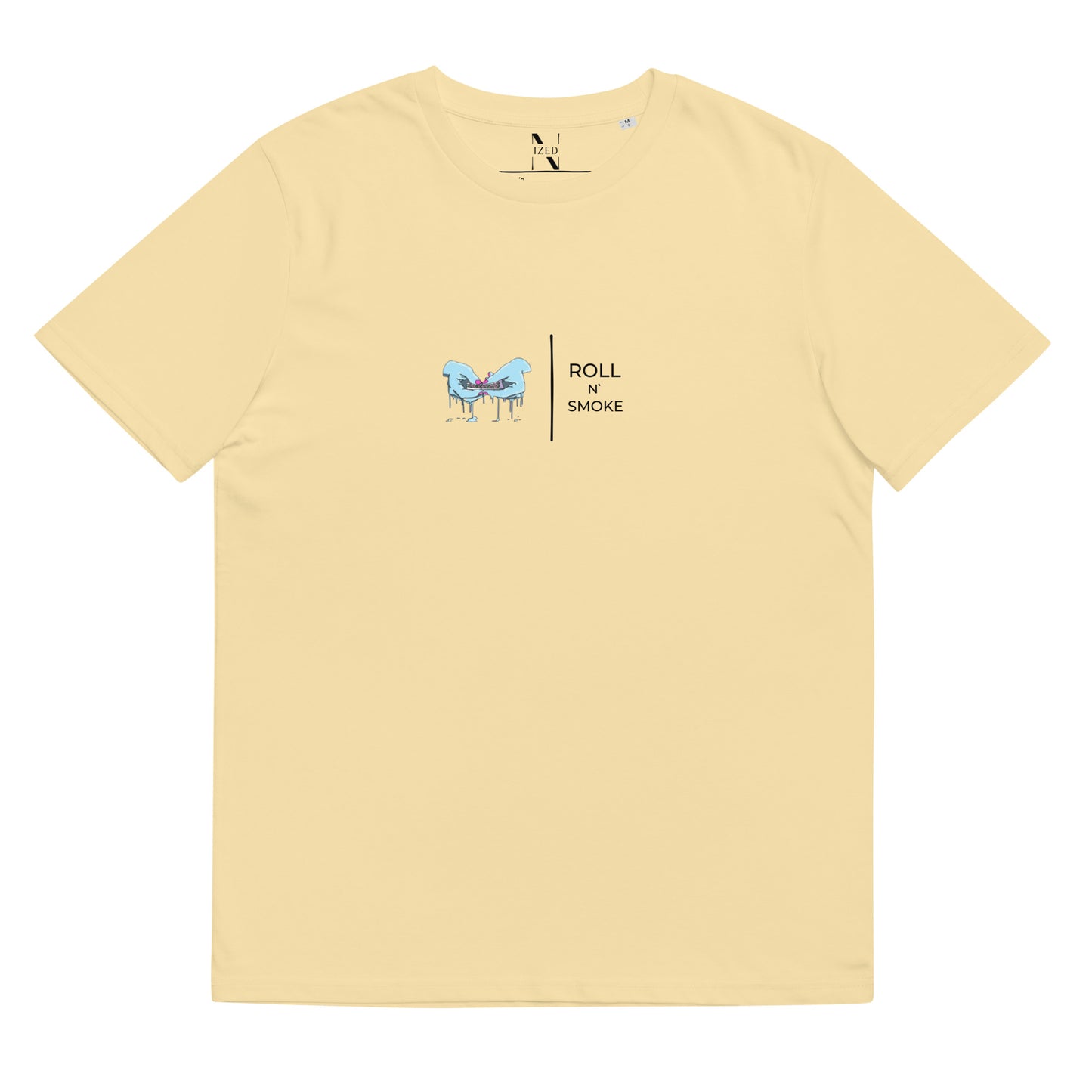Roll and Smoke Bio-Baumwoll-T-Shirt