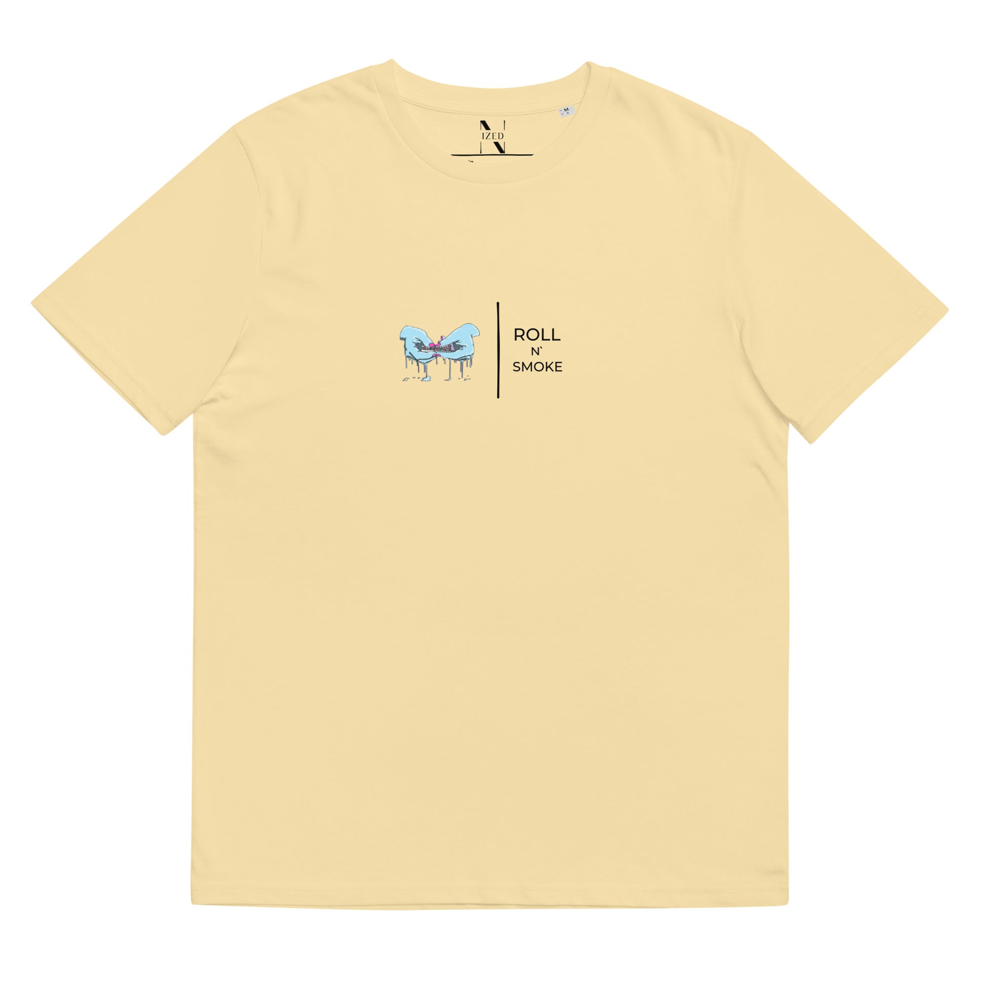 Roll and Smoke Bio-Baumwoll-T-Shirt