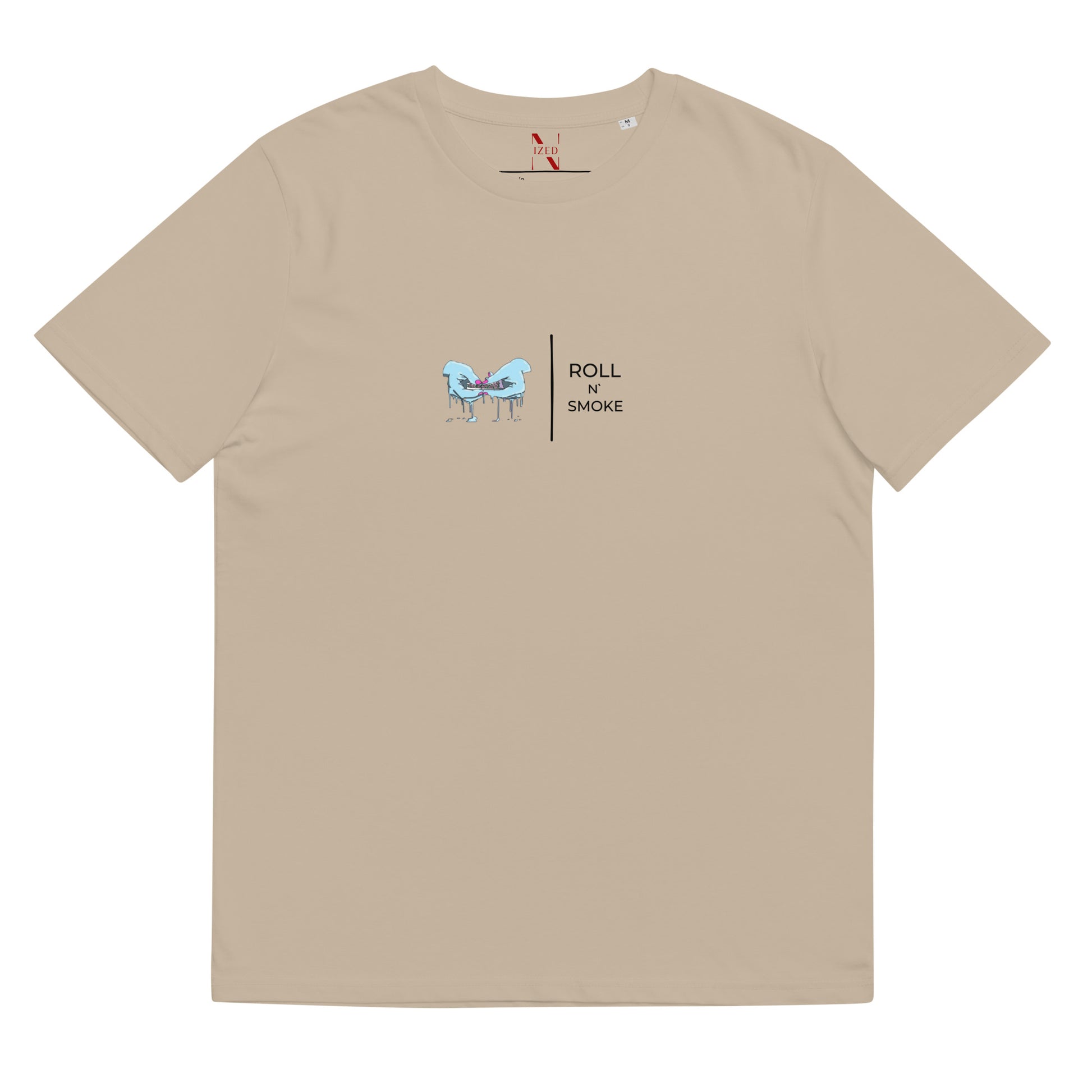 Roll and Smoke Bio-Baumwoll-T-Shirt
