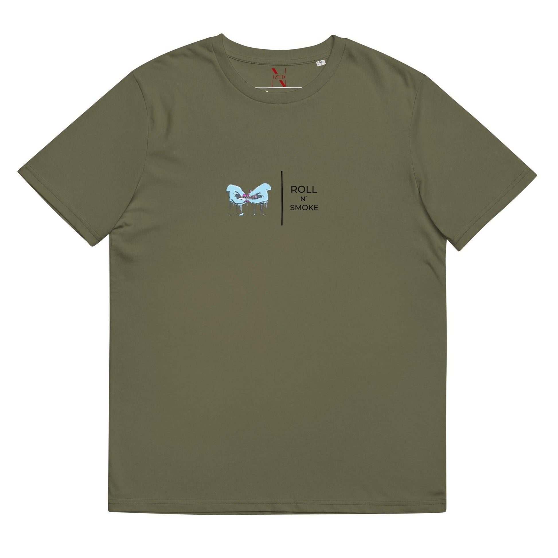 Roll and Smoke Bio-Baumwoll-T-Shirt