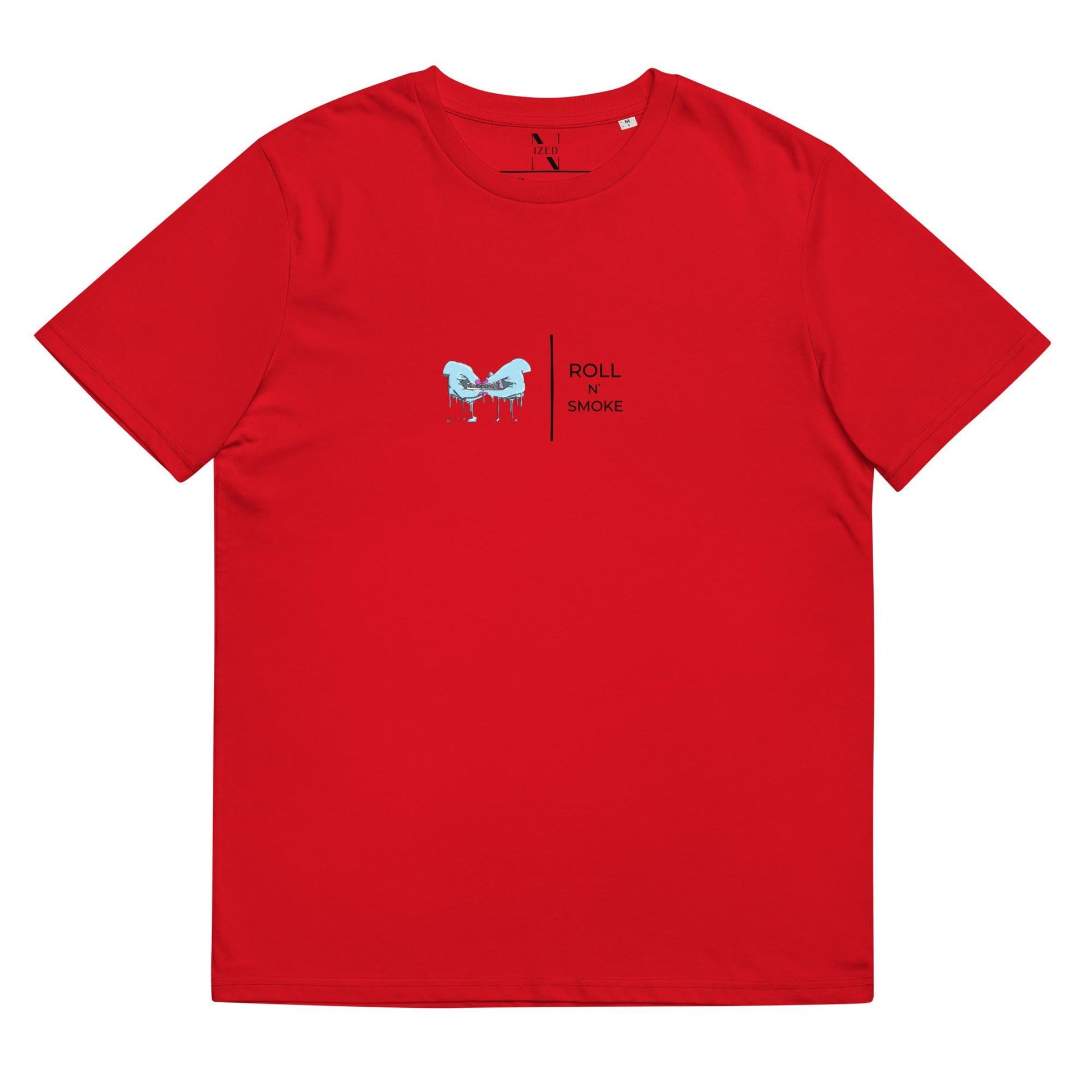 Roll and Smoke Bio-Baumwoll-T-Shirt
