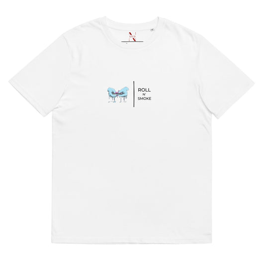 Roll and Smoke Bio-Baumwoll-T-Shirt