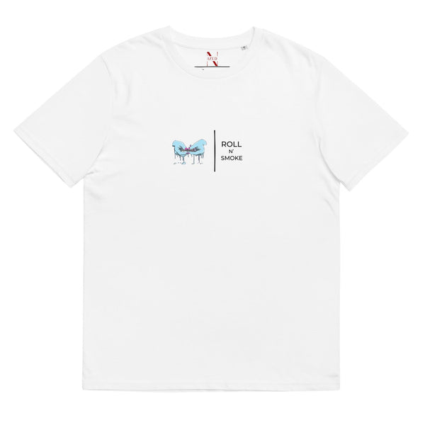 Roll and Smoke organic cotton t-shirt