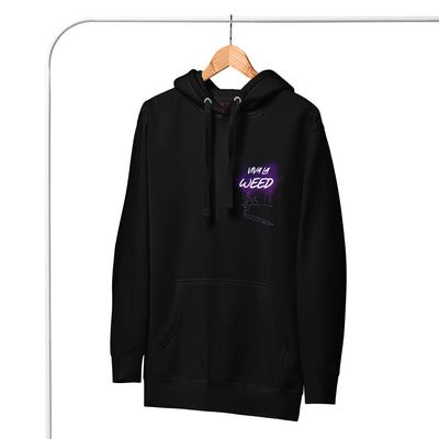 Viva la Statement a Hoodie von NiZED als Graphic Hoodie fuer Streetwear und Rave Outfit