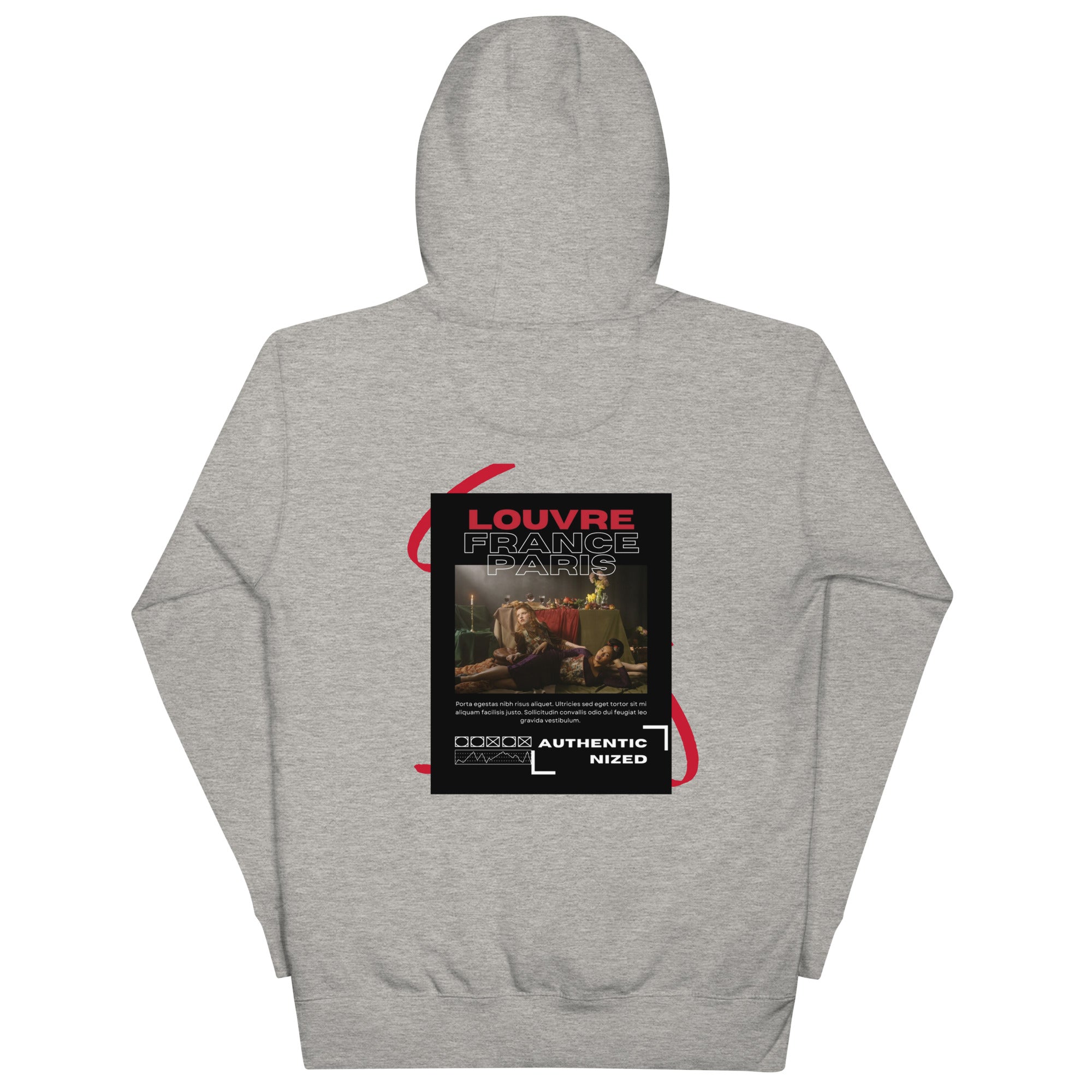 Louvre Paris Art Kapuzenpullover