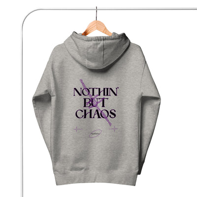 Nothing But Chaos Hoodie von NiZED als Streetwear Hoodie, Rave Hoodie und provokantes Outfit