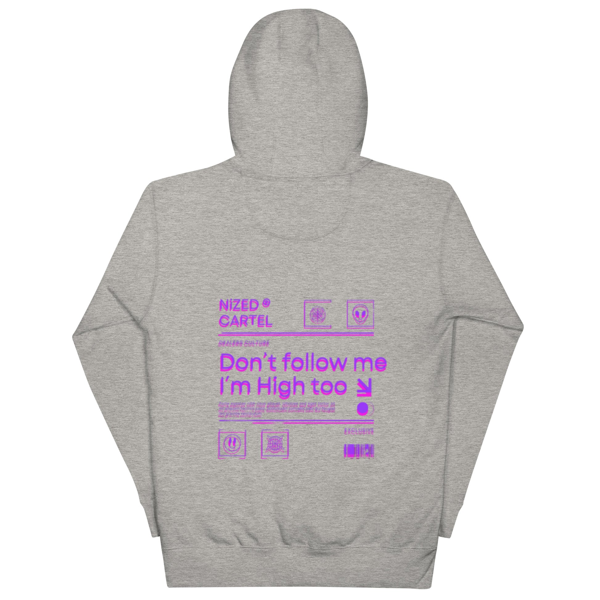 Don`t follow me I´m High too Kapuzenpullover