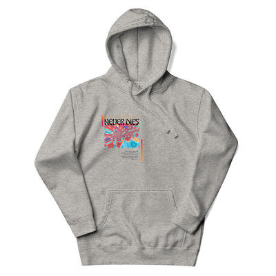 Spirit Never Die Hoodie von NiZED als Streetwear Hoodie, Rave Hoodie und provokantes Outfit