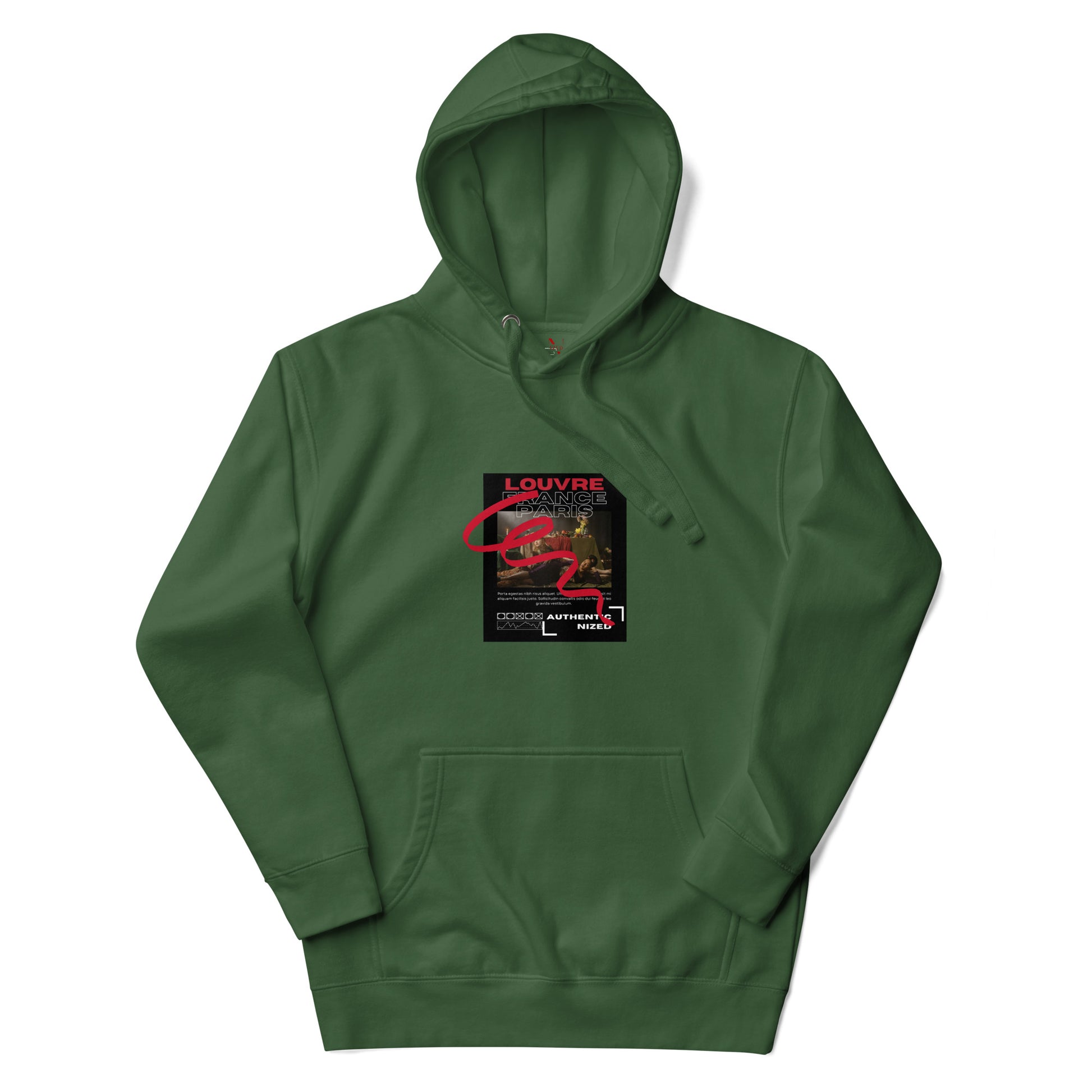 Louvre Paris Art Kapuzenpullover