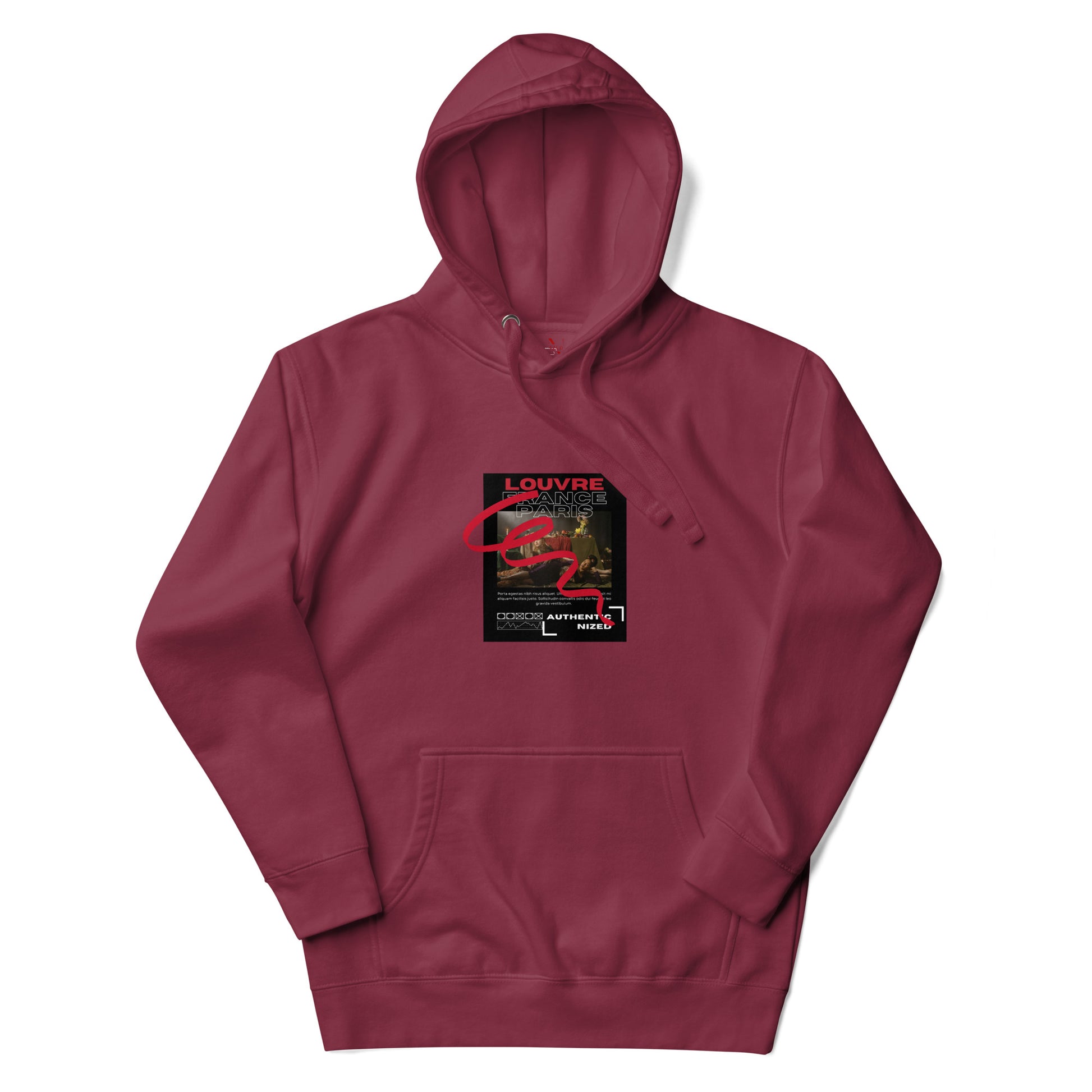 Louvre Paris Art Kapuzenpullover