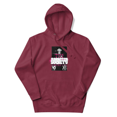 Addicted Society Hoodie von NiZED als Streetwear Hoodie, Rave Hoodie und provokantes Outfit