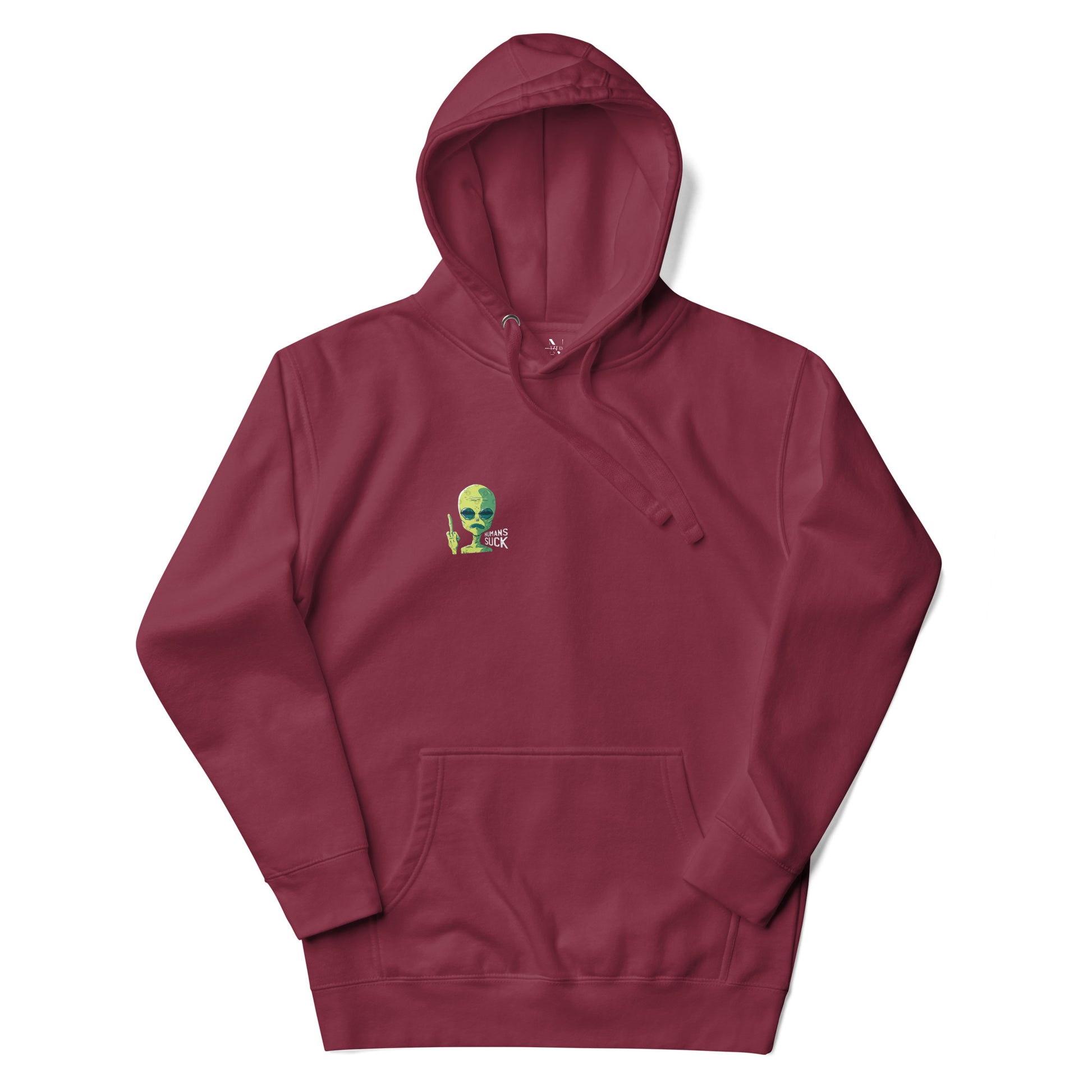 Humans suck x Alien Kapuzenpullover
