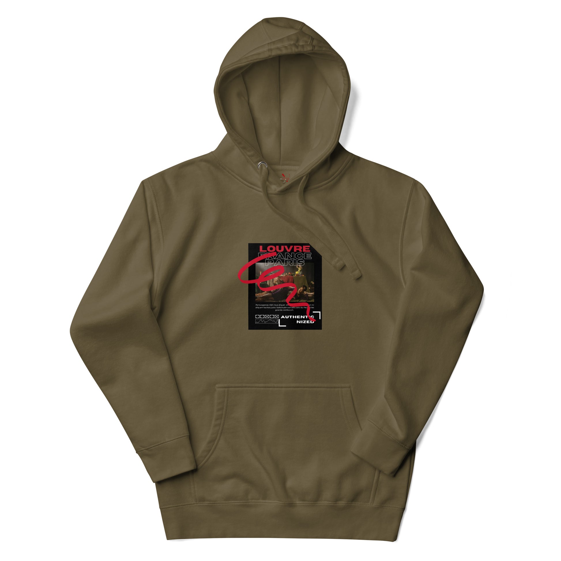 Louvre Paris Art Kapuzenpullover