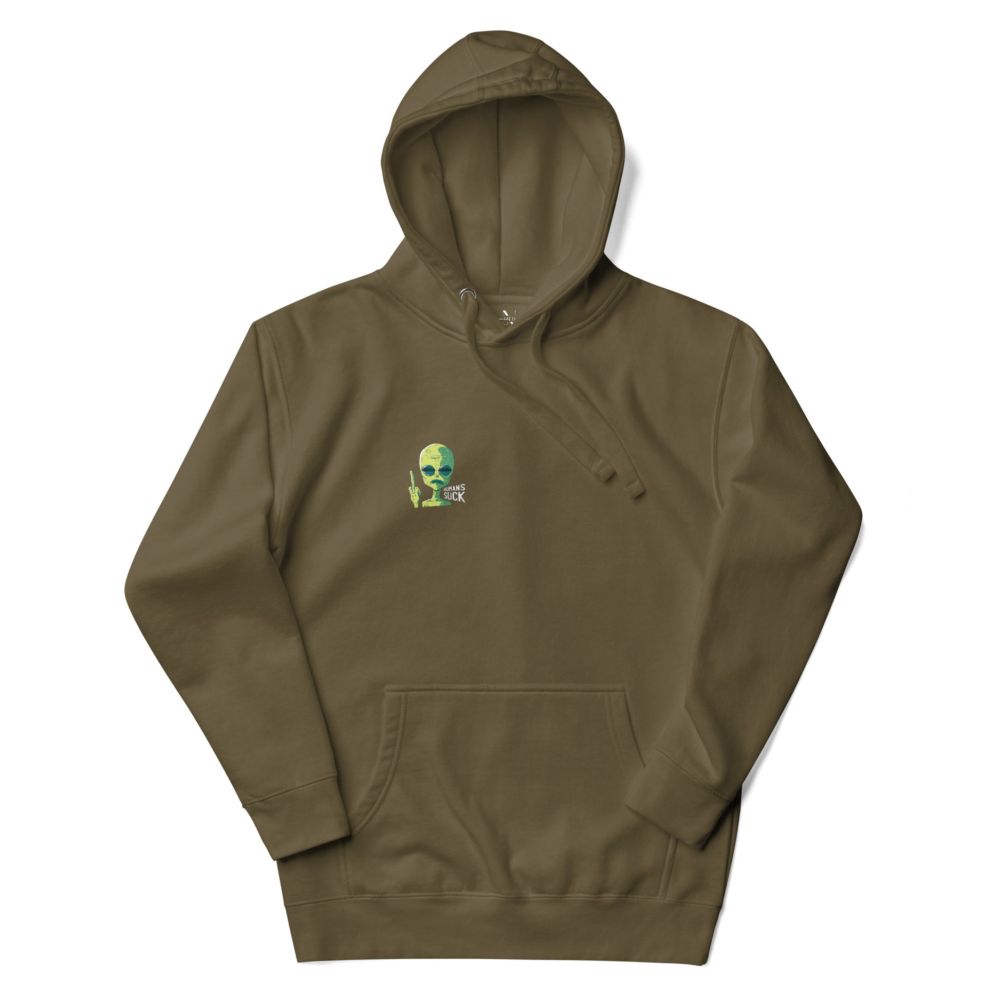 Humans suck x Alien Kapuzenpullover
